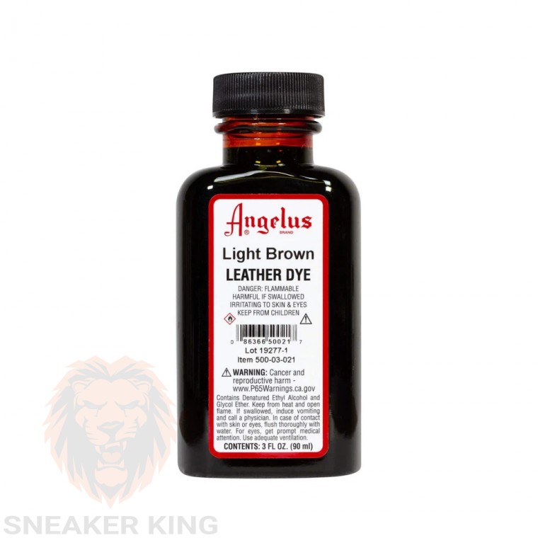 Барвник для шкіри Angelus leather dye Light brown (світло-коричневий) made in USA